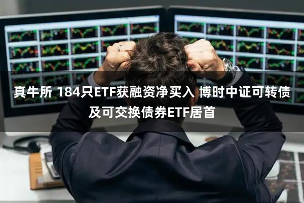真牛所 184只ETF获融资净买入 博时中证可转债及可交换债券ETF居首