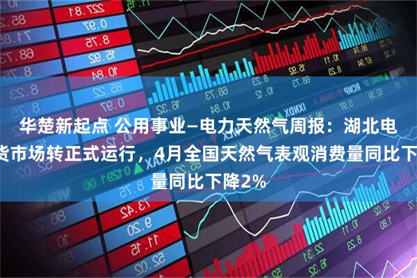 华楚新起点 公用事业—电力天然气周报：湖北电力现货市场转正式运行，4月全国天然气表观消费量同比下降2%